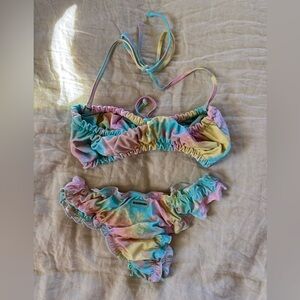 Blackbough Pastel Tie-Dye Bikini